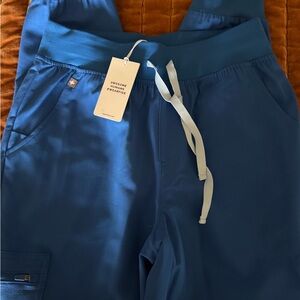 Figs Women's Track Joggers in Teal Blue